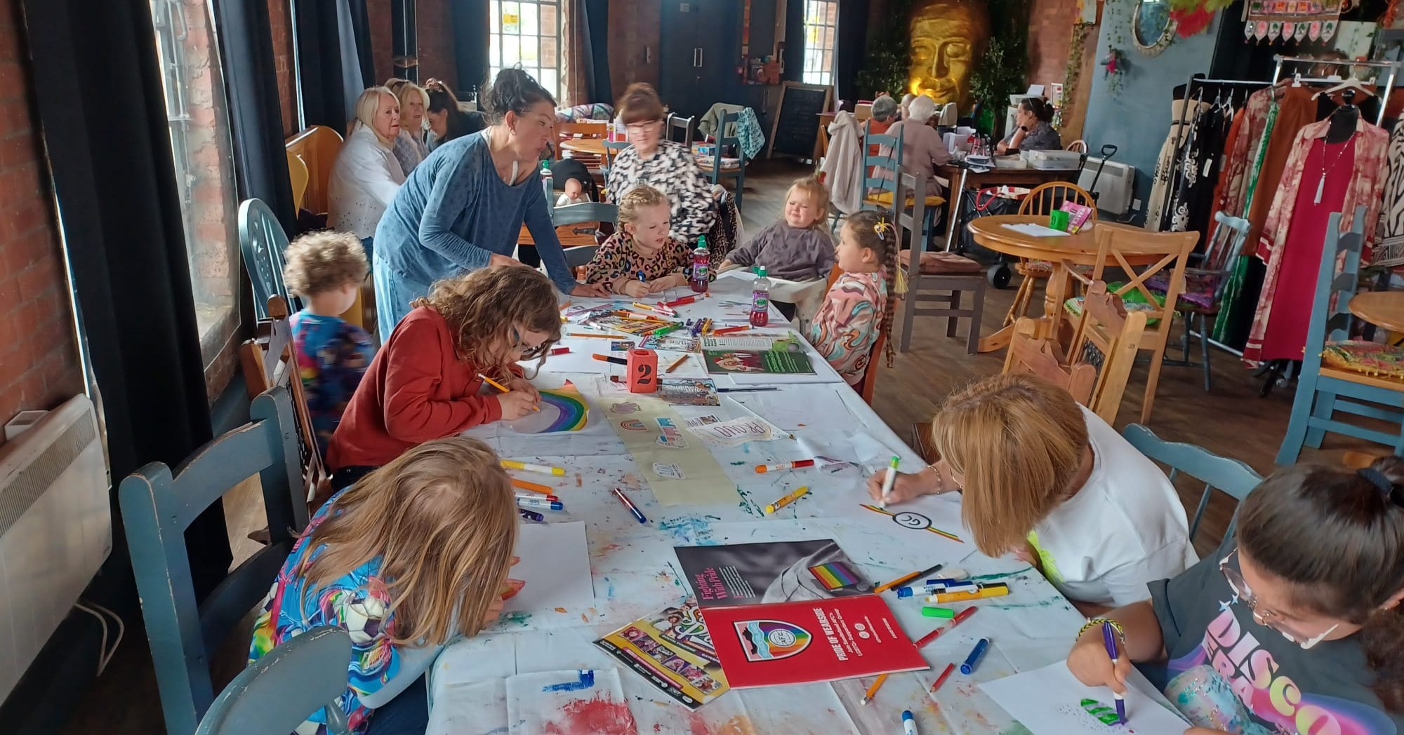 Carnival House Christmas Club block mentored by  Carnival House (The Creative Seed CIC)