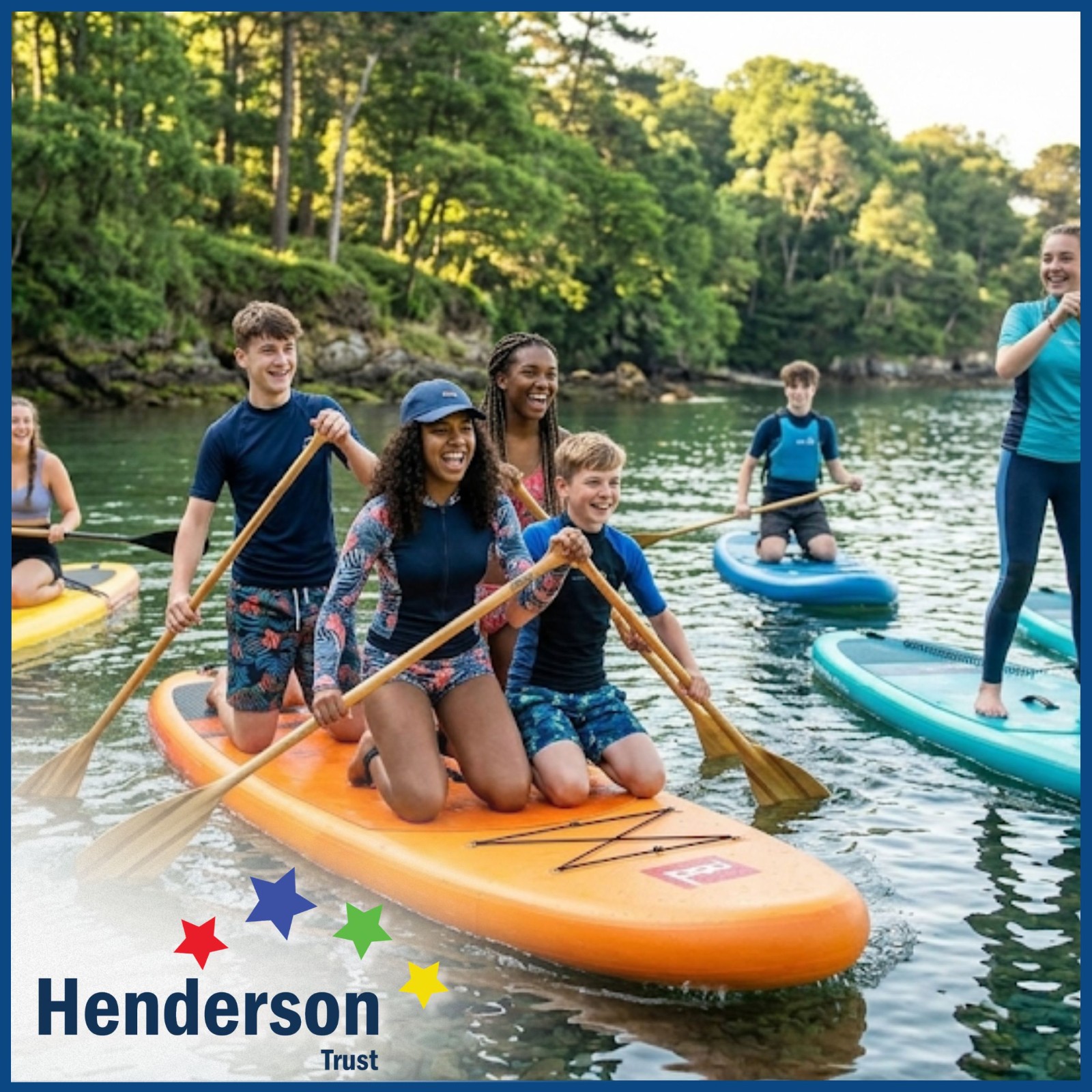 Paddleboarding - Summer 2026 block mentored by Henderson Trust