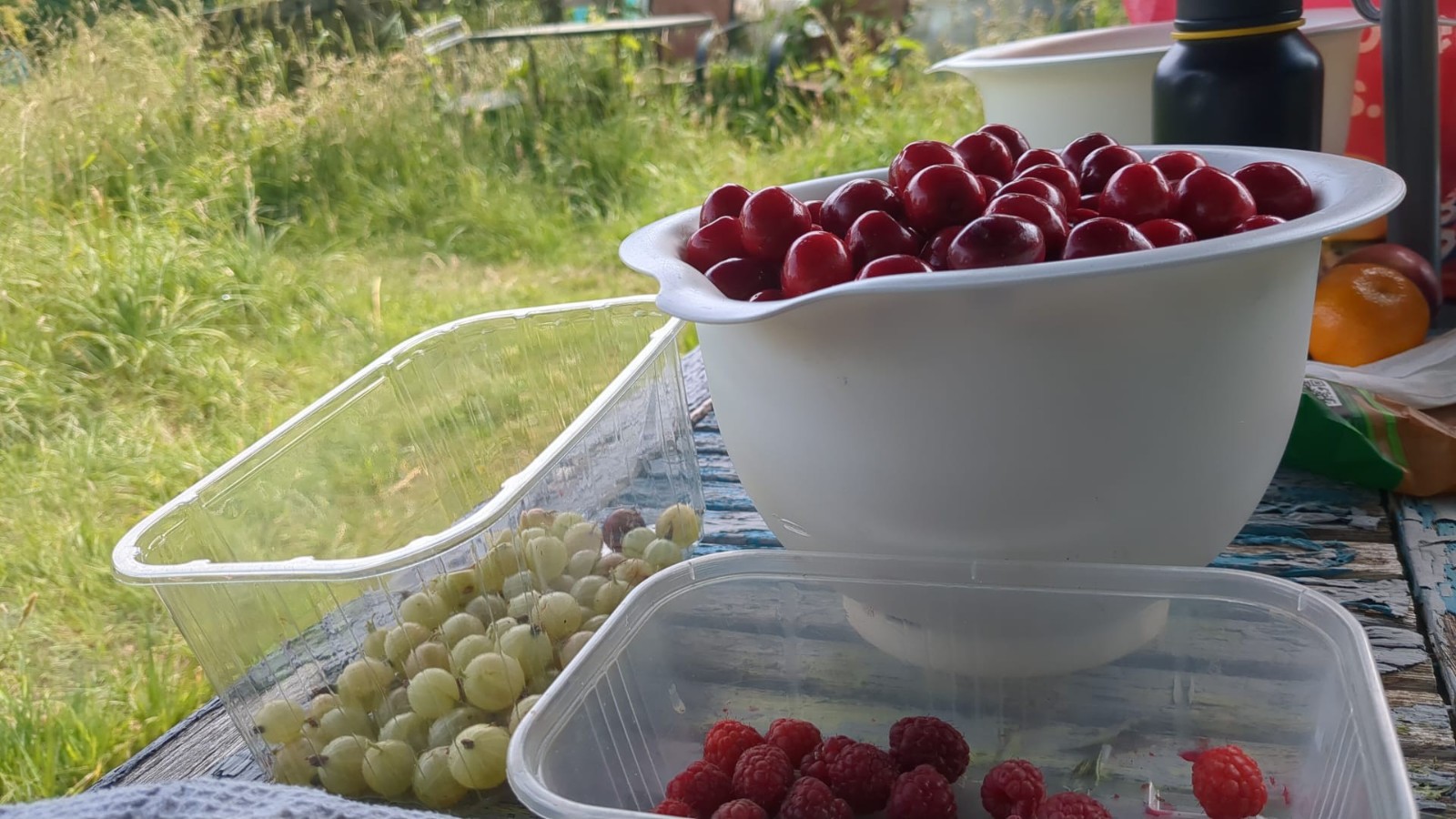 Summer Compote/jam making block mentored by Bexhill Family Collective CIC