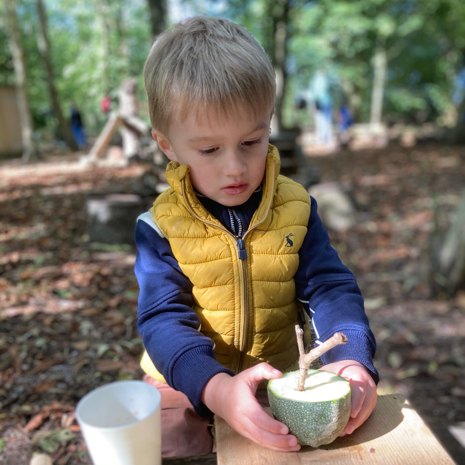 Little Woodies block mentored by Charlotte Atkinson