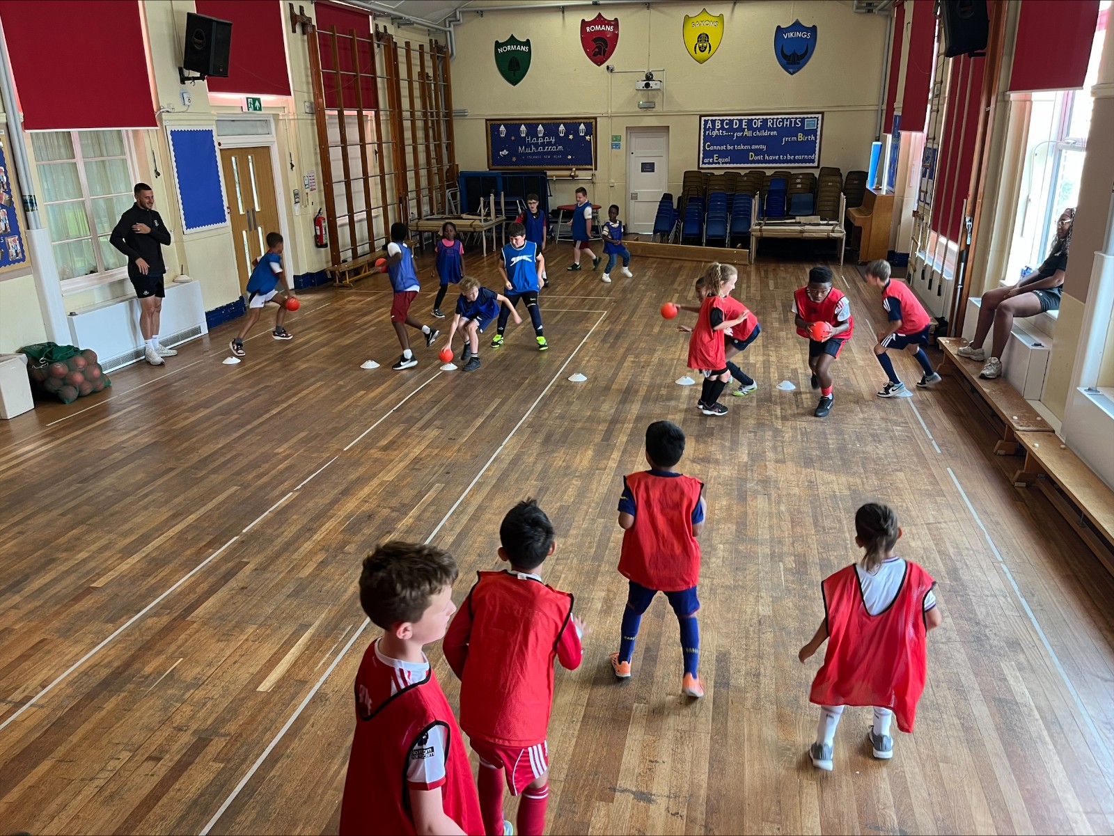 Luton Town Community Trust Holiday Camps block mentored by Luton Town FC Community Trust