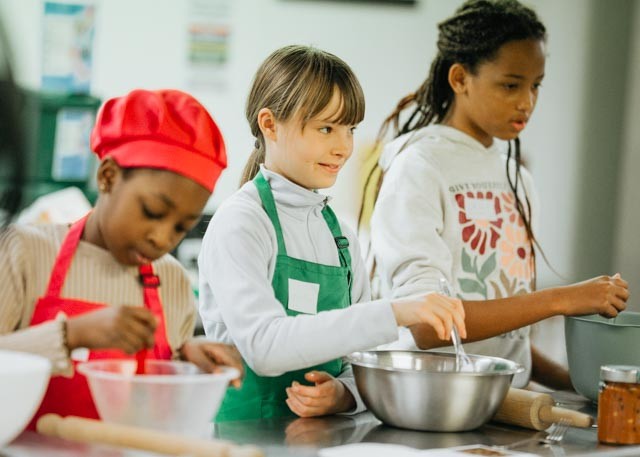 Kids in the Kitchen: The Holiday Edition! block mentored by Young Chefs Club