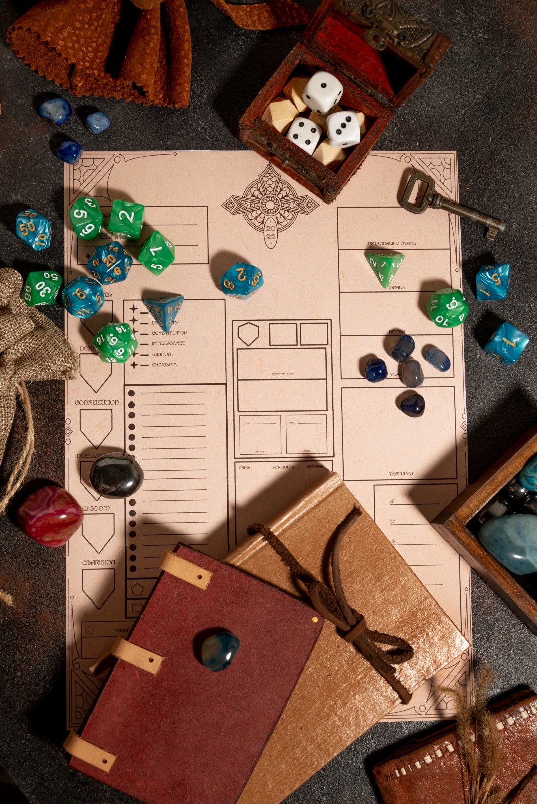 HAF Dungeons and Dragons / RPG games block mentored by House of Culture Brighton C.I.C.