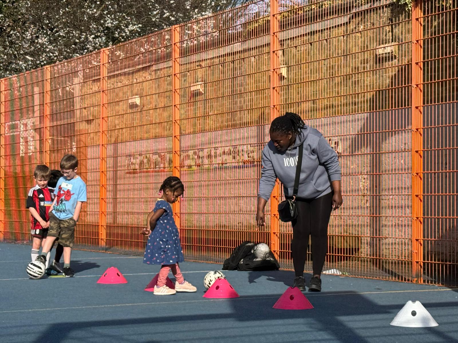 BiG ABC Football Development Programme block mentored by BiG (Besty's Inspirational Guidance) C.I.C.