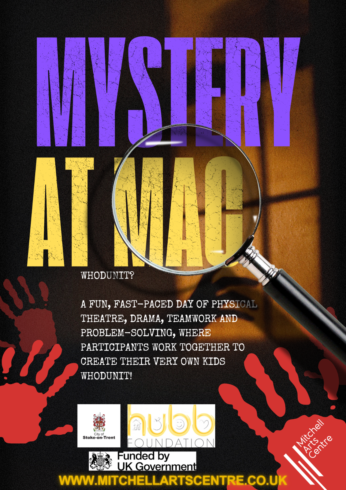 MYSTERY AT MAC block mentored by Mitchell Arts Centre