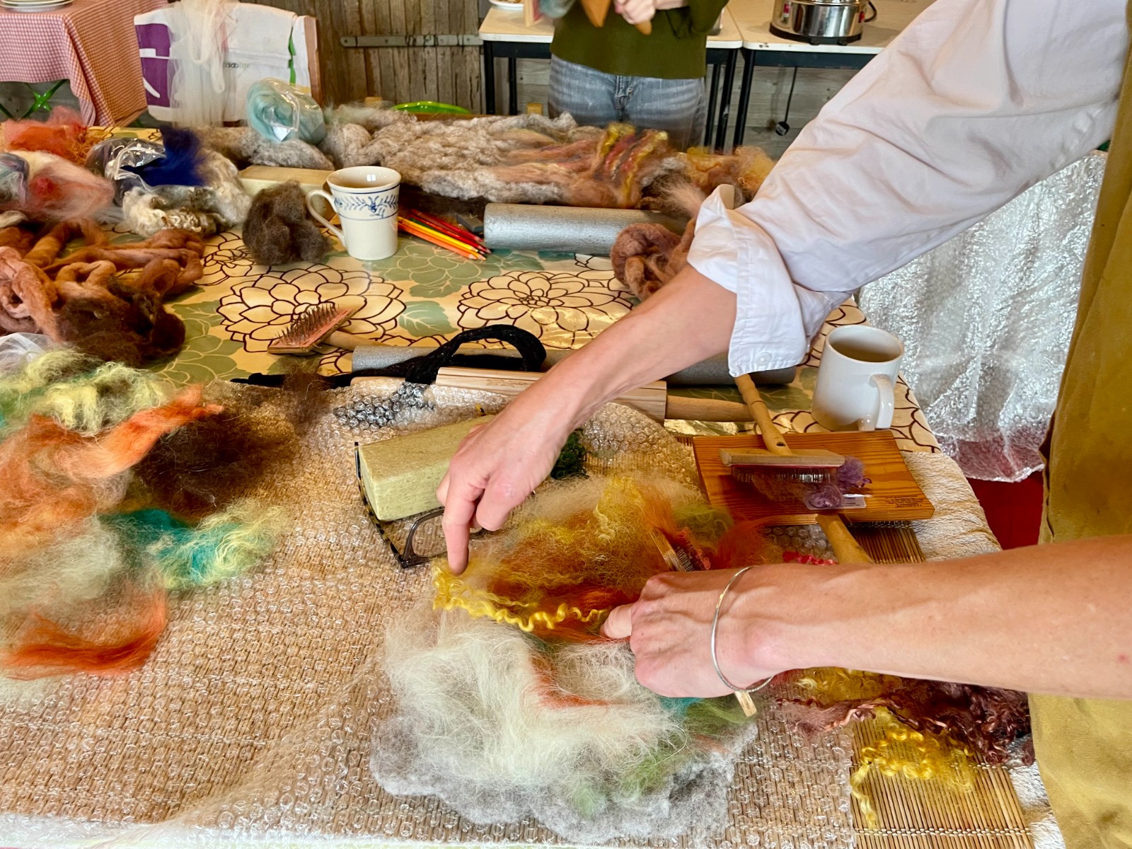 Nuno Felting Workshop 2026 - image 12