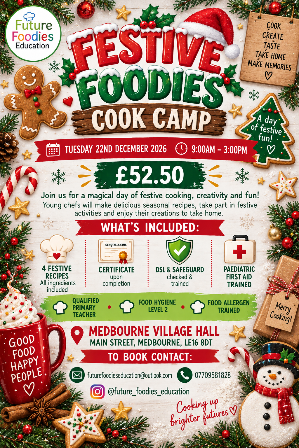Future foodies education block mentored by Future Foodies Education