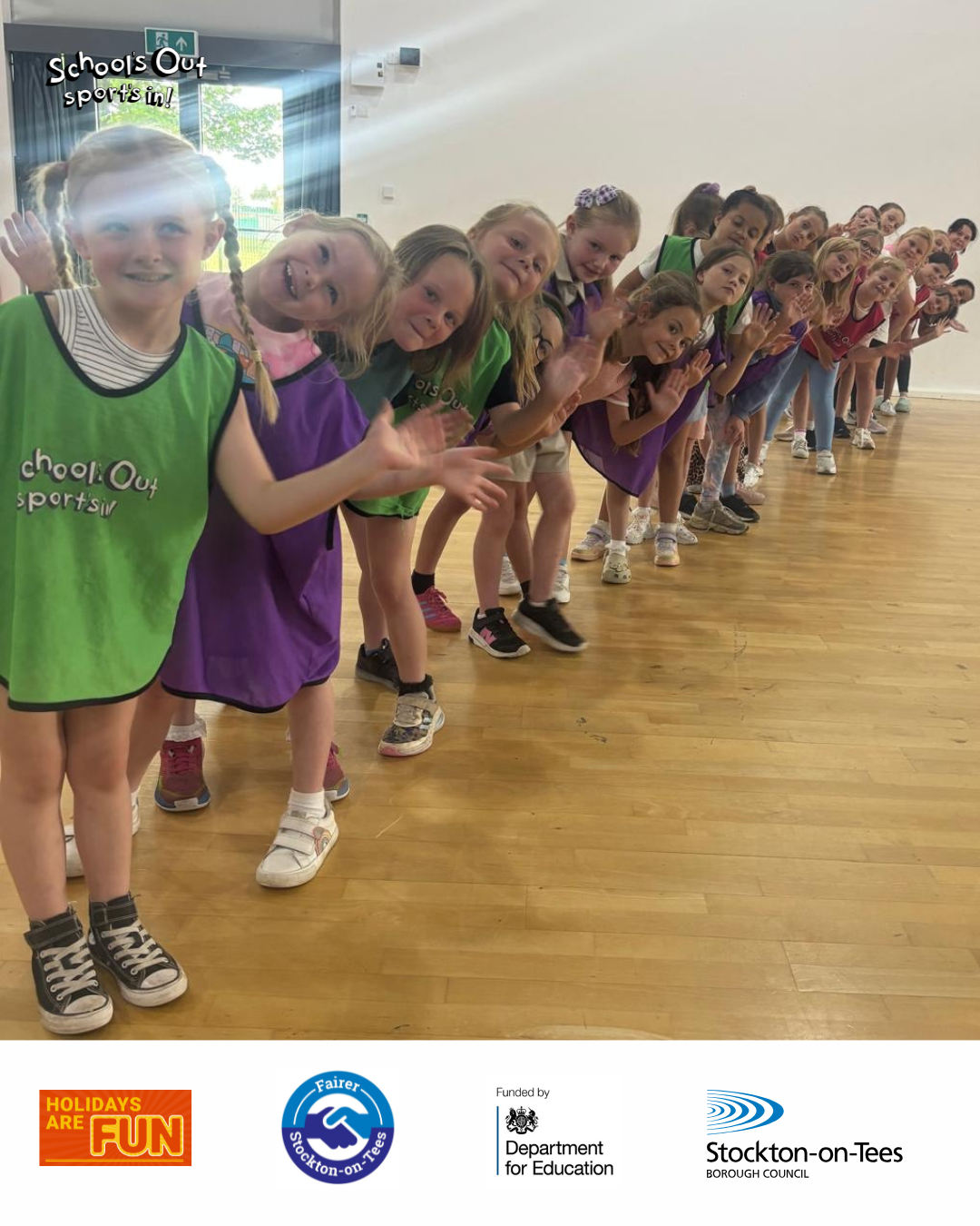 SHINE Dance & Performing Arts Billingham block mentored by Schools Out Sports In Ltd