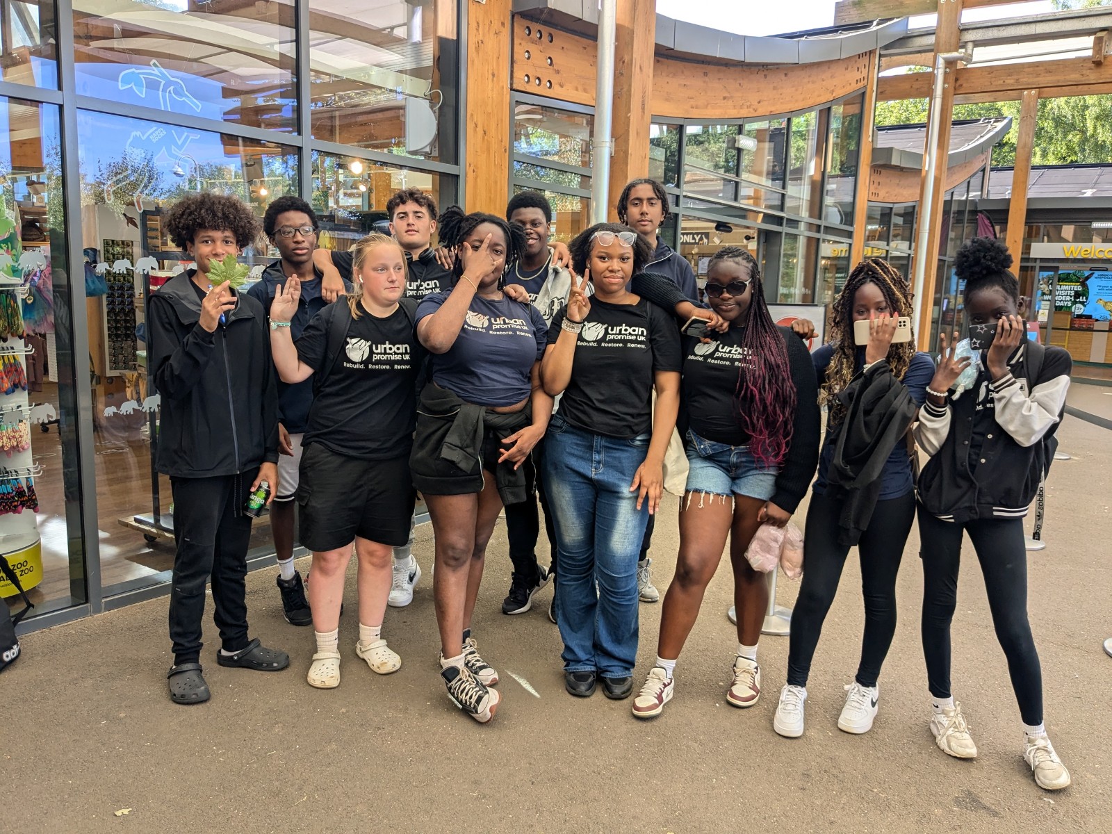 Student Leaders Summer Holiday Club block mentored by Urban Promise UK