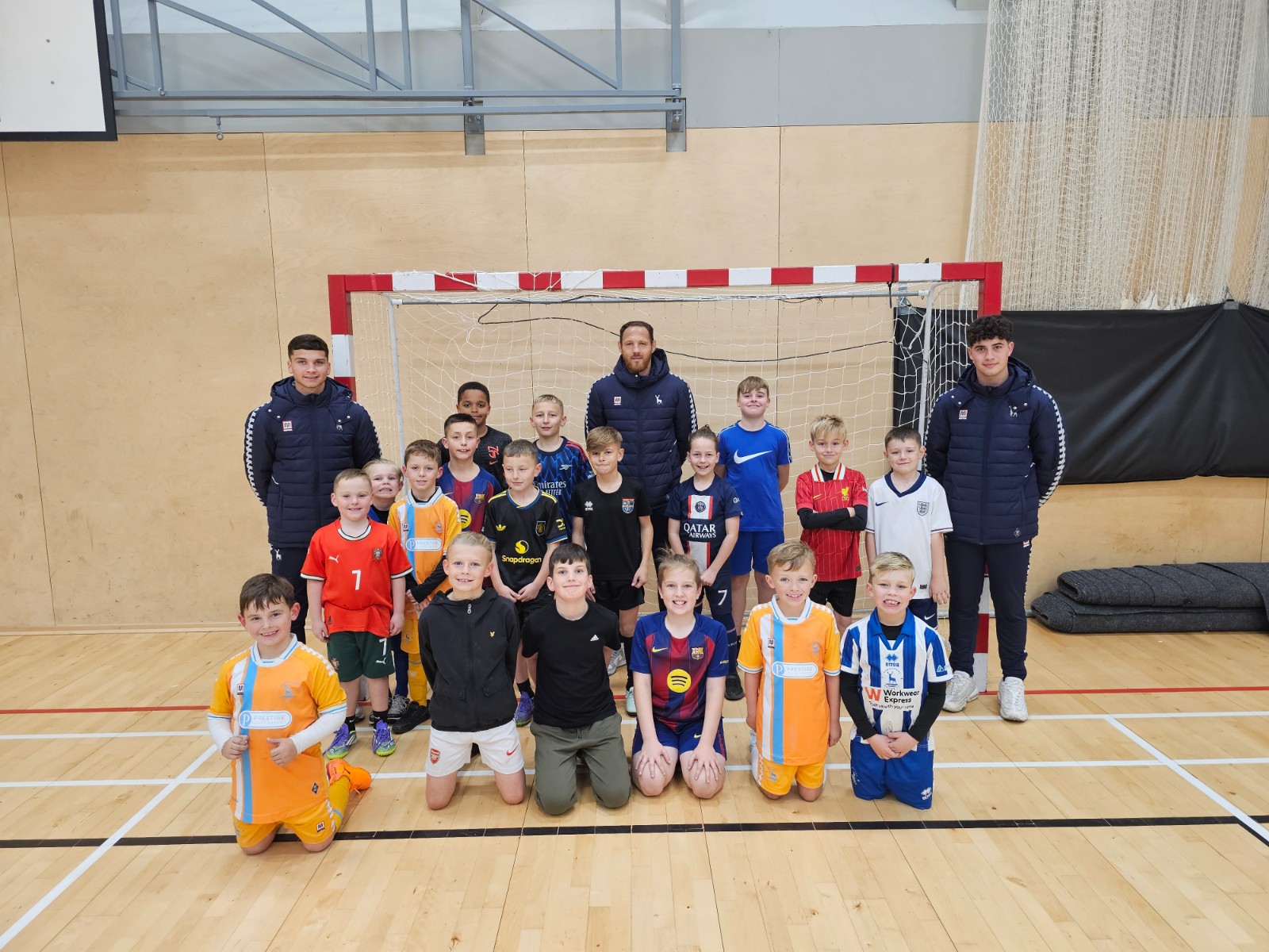 Football Activates block mentored by Hartlepool United Community Sports Foundation
