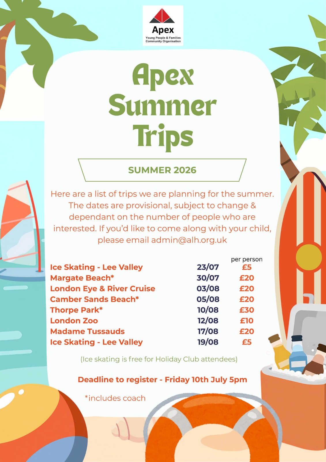 Apex @ Daubeney - Summer Holiday Club & Trips - image 4