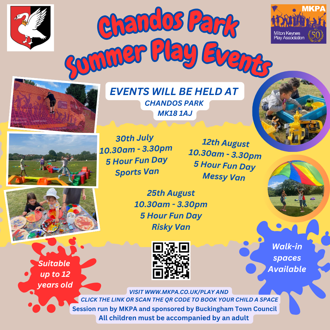 MKPA - Chandos Park - SUMMER block mentored by Milton Keynes Play Association