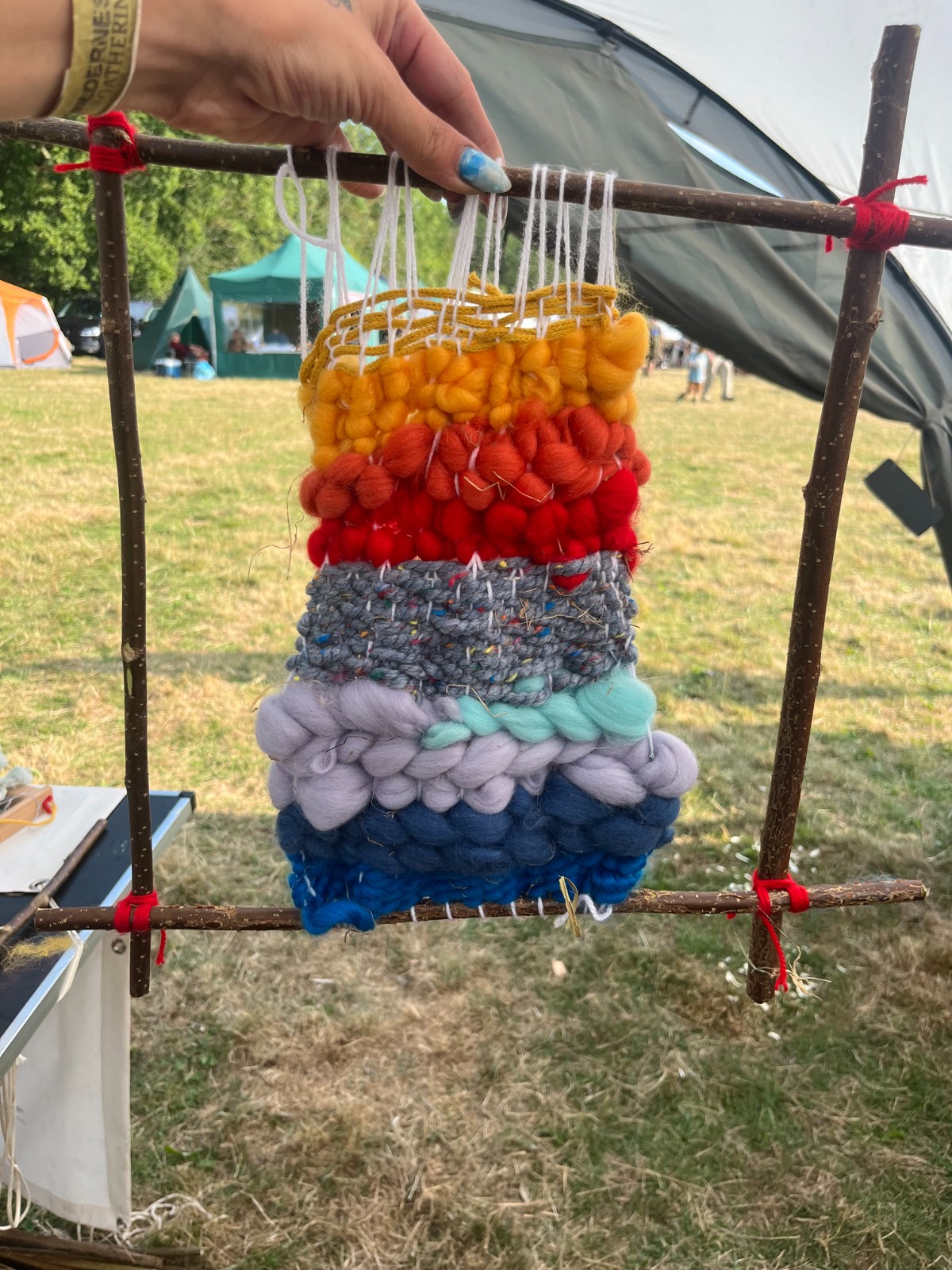 Crafternoon with FSA London block mentored by Forest School Association London