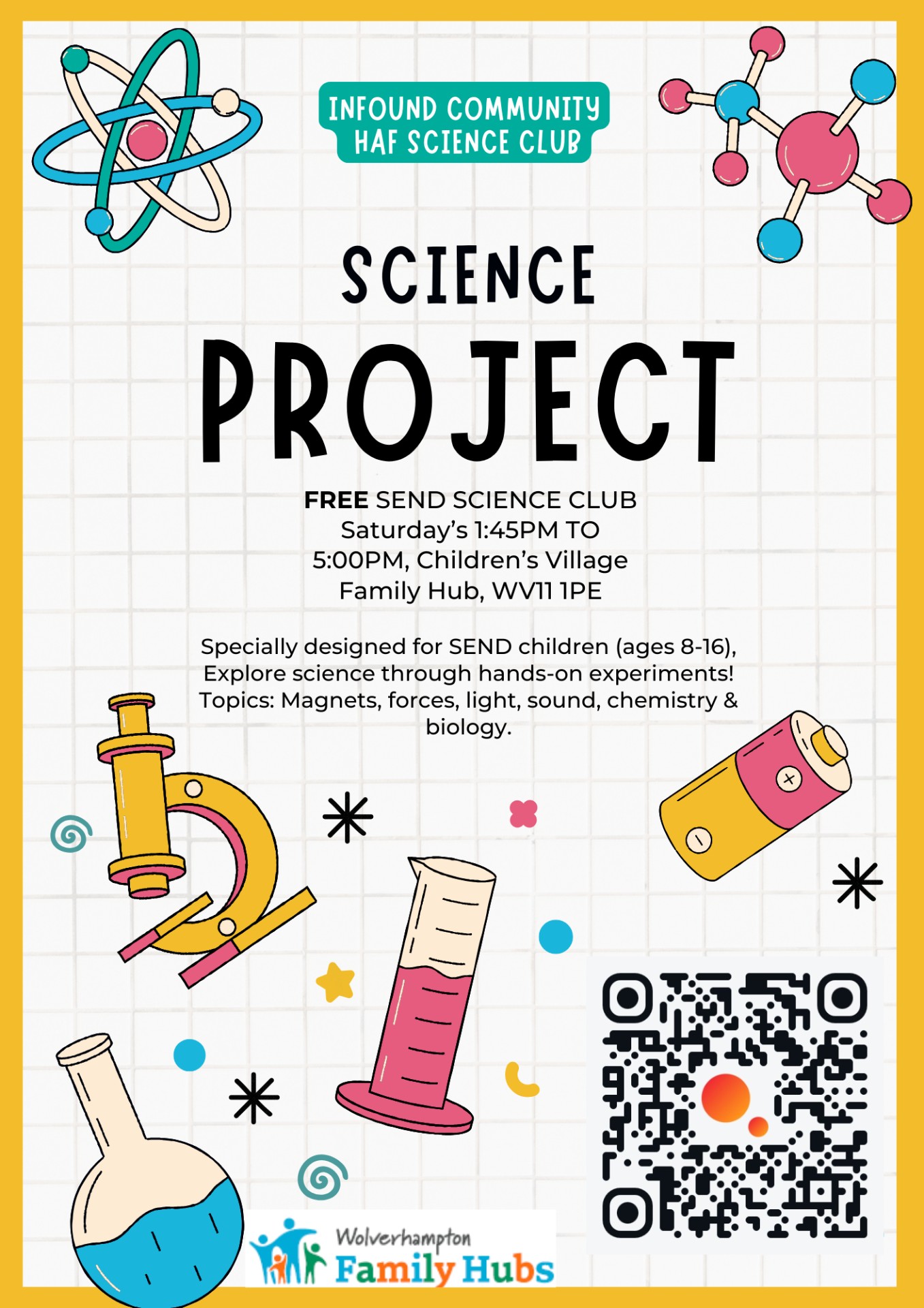 SEND Science Club block mentored by Infound