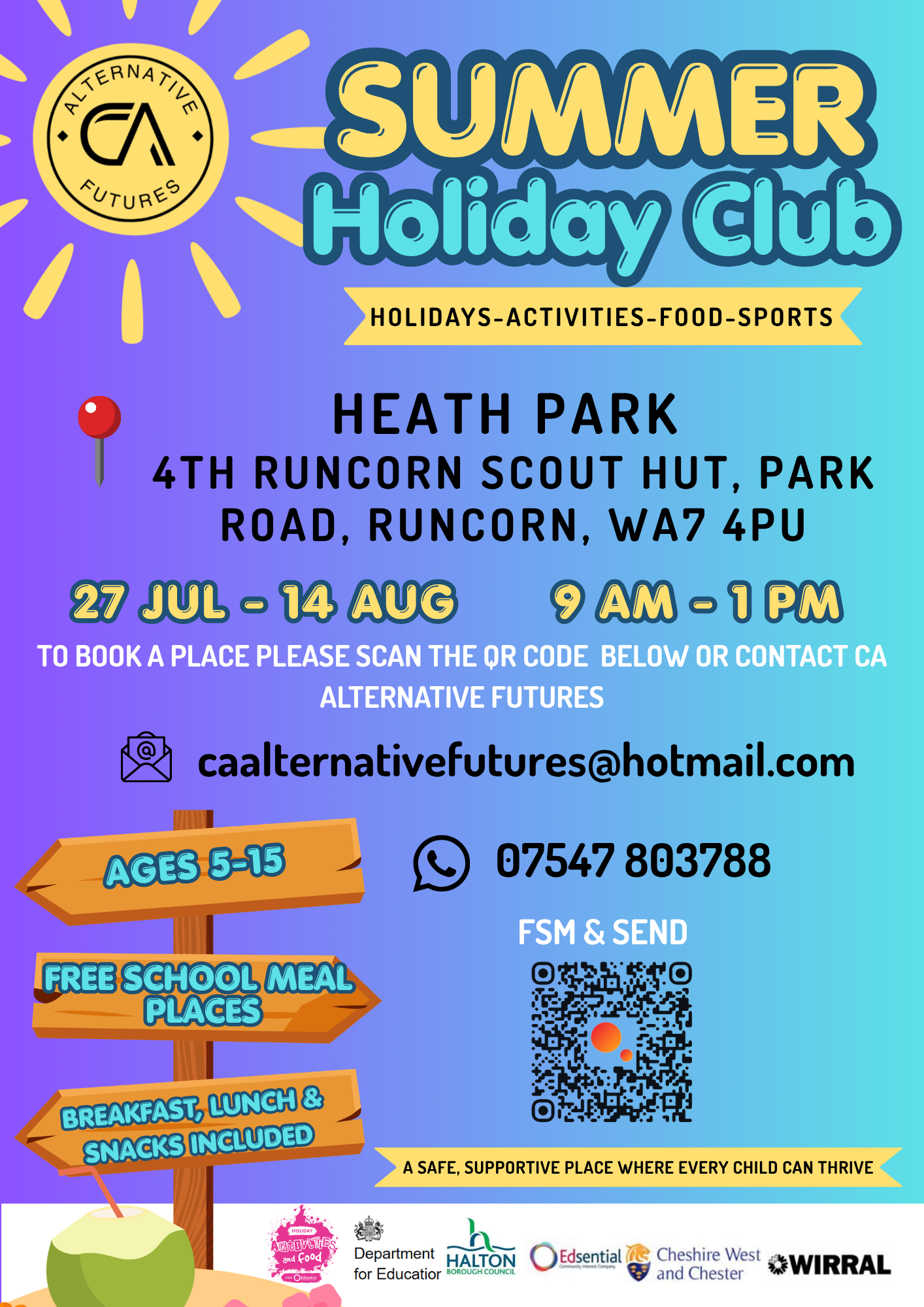 Halton HAF Holiday Club
FSM & SEND - image 2