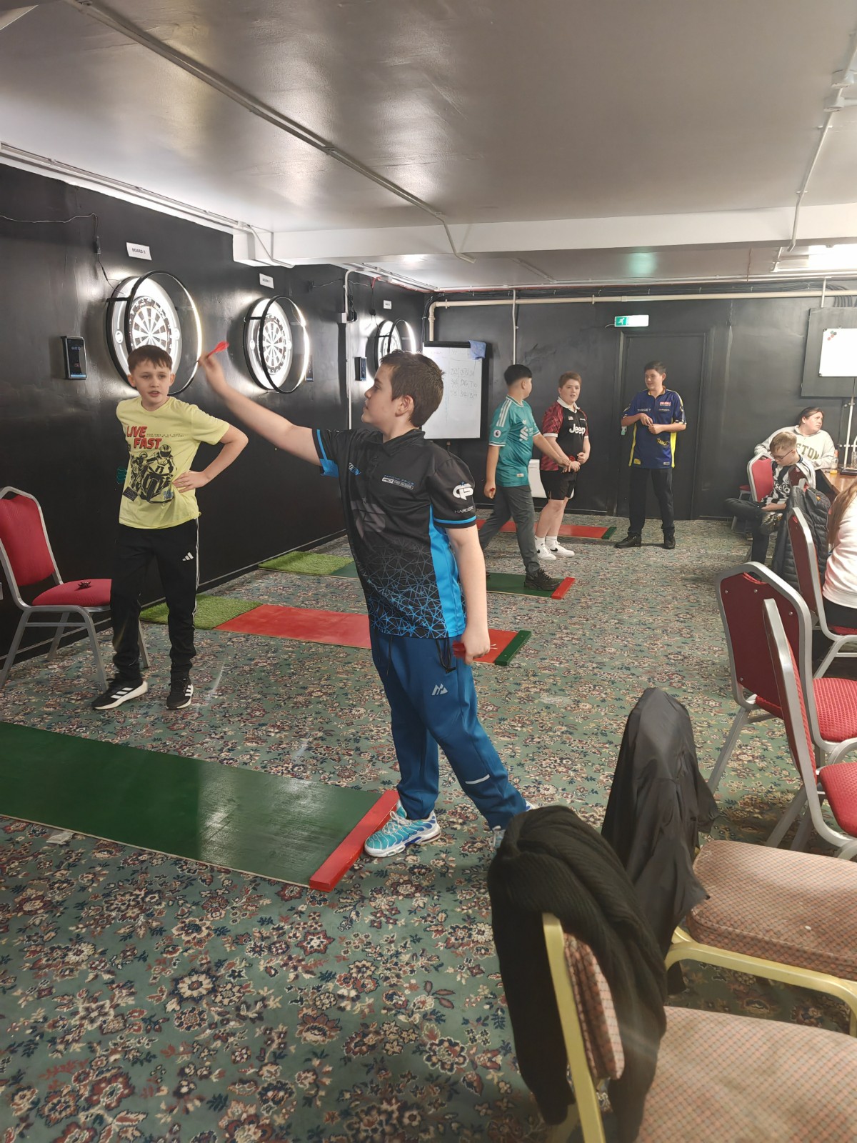 Darts Fun with St Mary's block mentored by St Marys Darts Academy