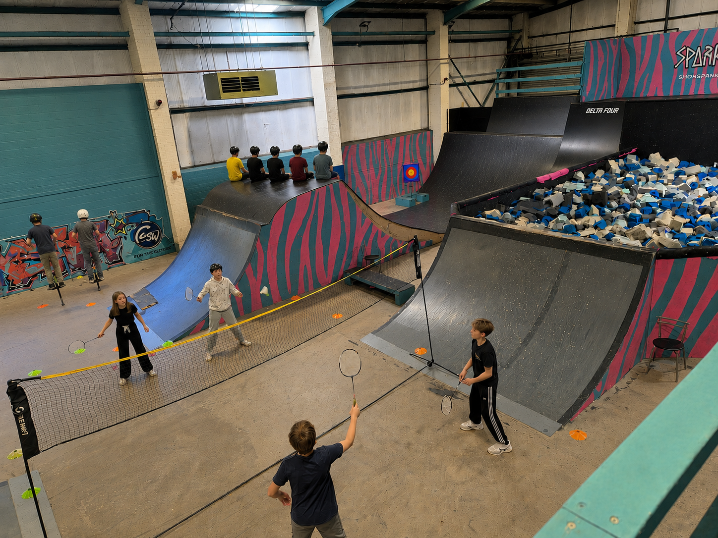 Delta Four Next Gen Summer Holiday clubs block mentored by Delta Four Next Gen