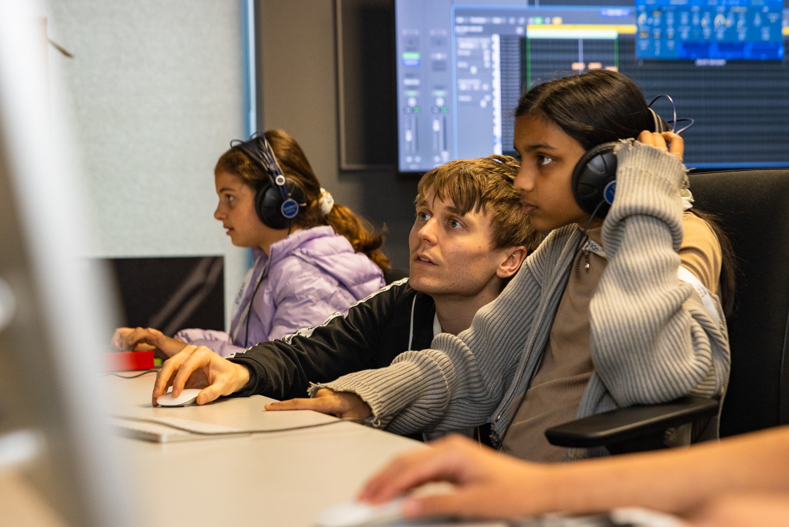 Young Producers Camp block mentored by Newham Music