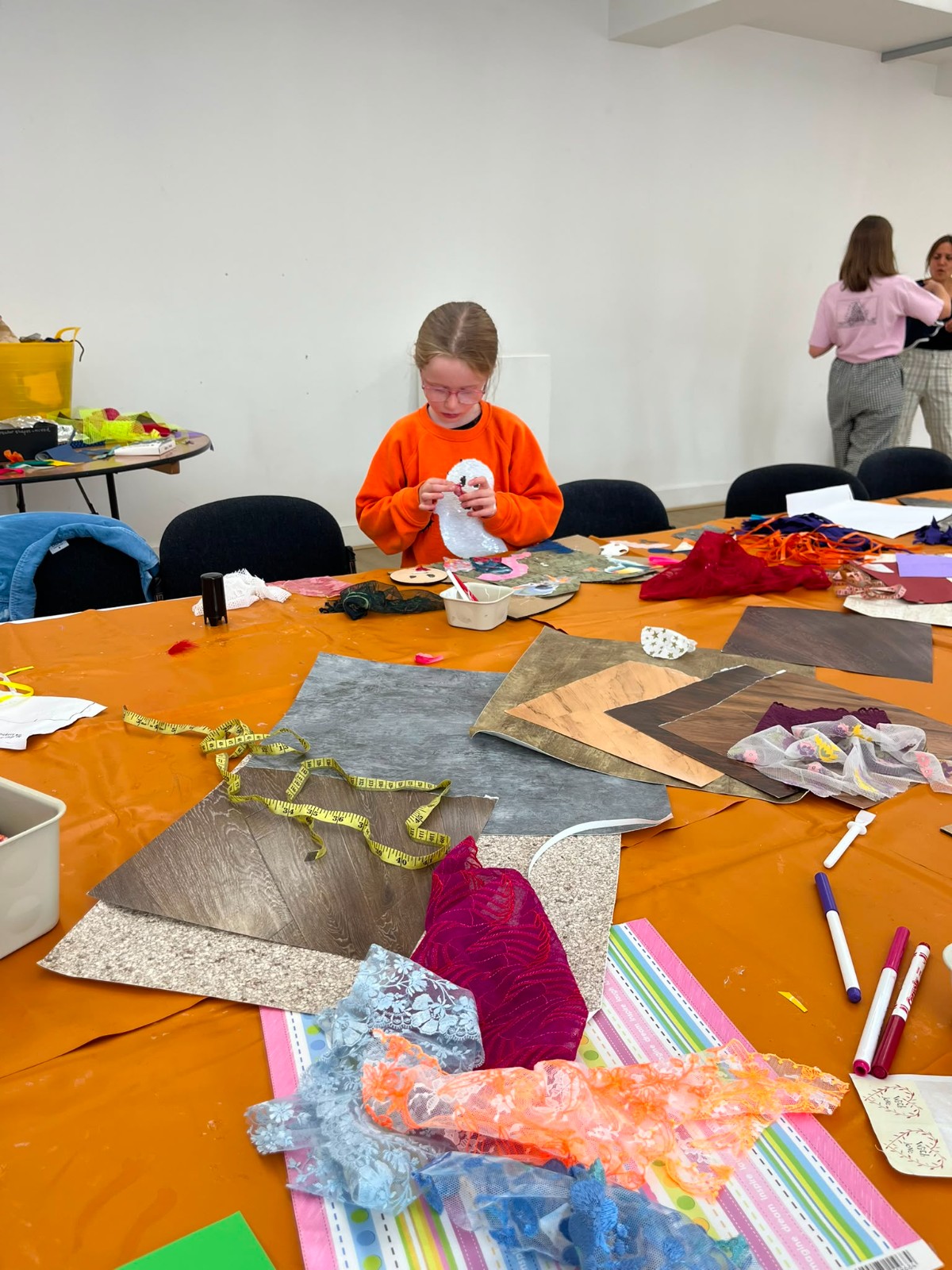 Holiday Art Club - Pumpkin Patch Crafts block mentored by Barnsley Civic