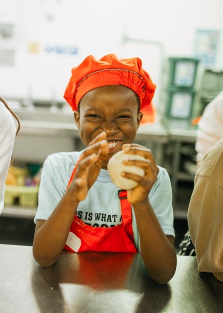 Kids in the Kitchen: The Holiday Edition! block mentored by Young Chefs Club