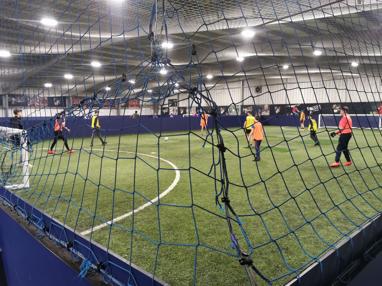 Community Football block mentored by Astra Youth Centre