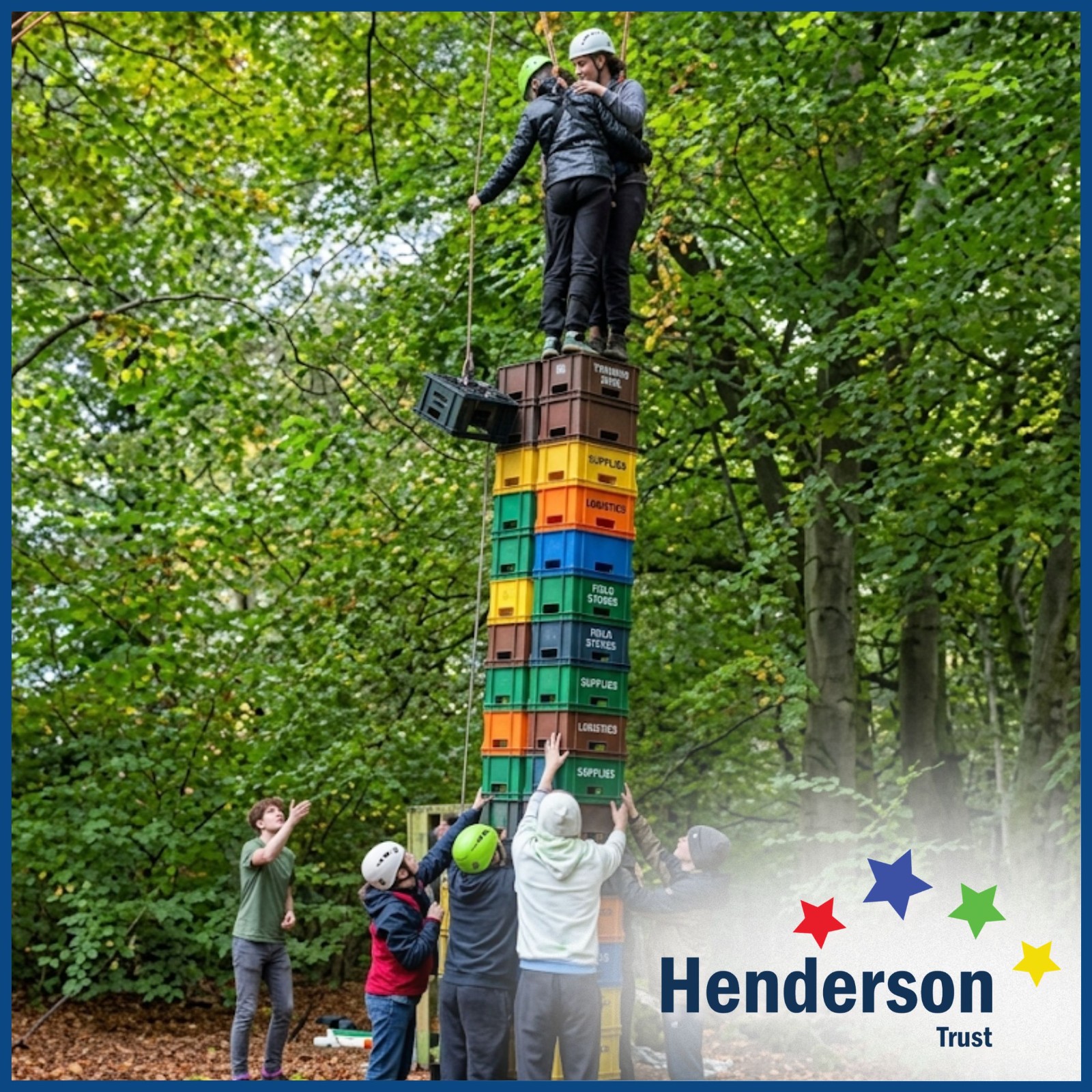 Crate Stacking at Eaton Vale - Summer 2026 block mentored by Henderson Trust