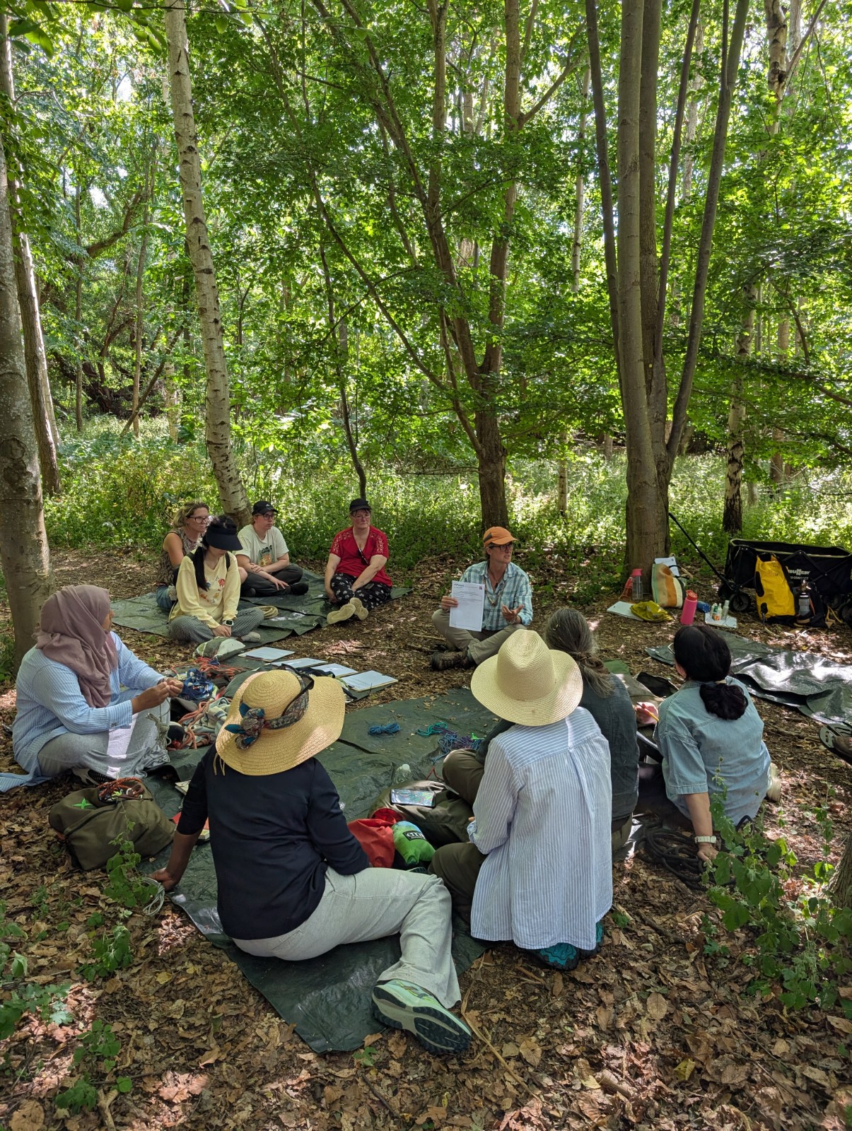 Level 1 Forest School - An Introduction block mentored by Sarah Walker