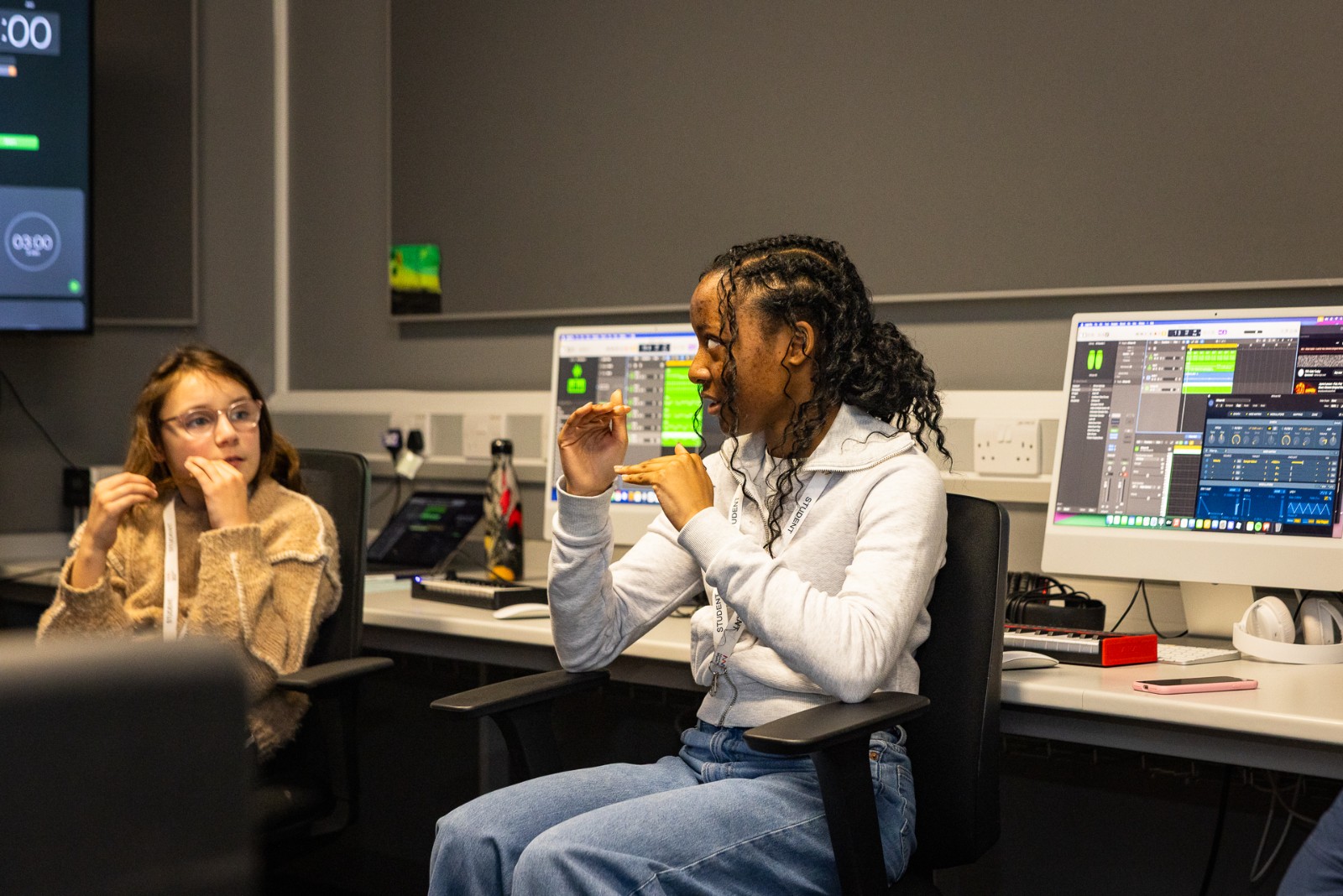 Young Producers Camp block mentored by Newham Music