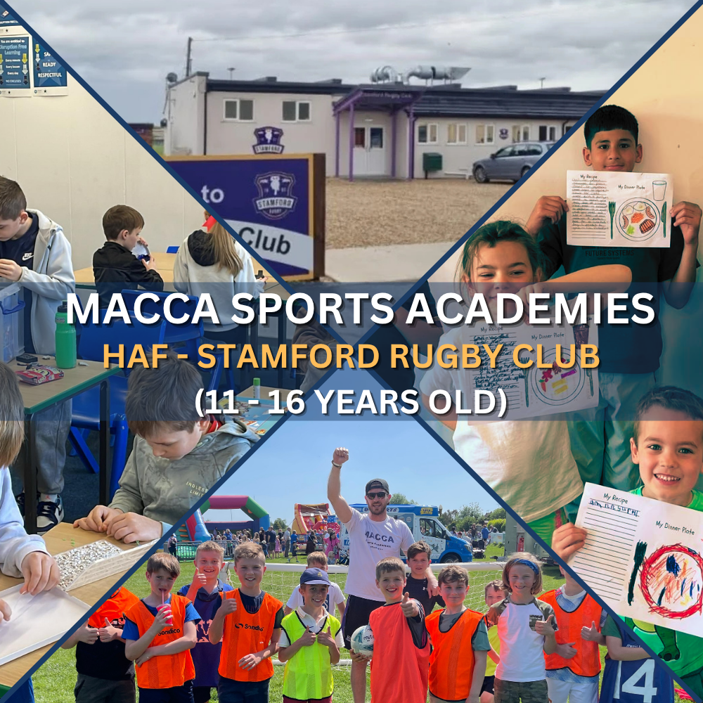 MACCA - Stamford Rugby Club (11-16 Years old) block mentored by MACCA Sports Academies