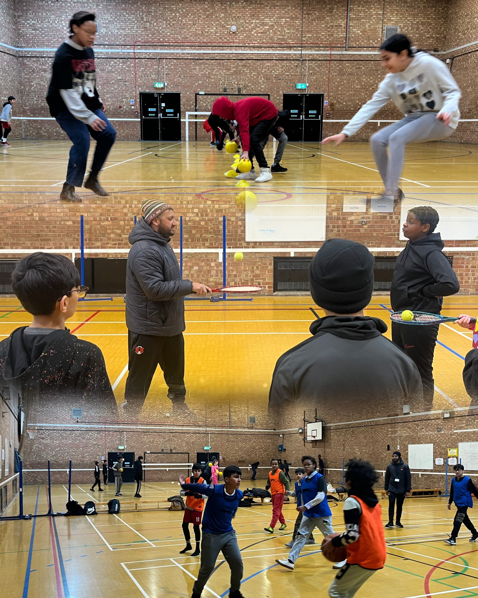 Leyton Orient HAF @ Loxford Leisure block mentored by Leyton Orient Trust