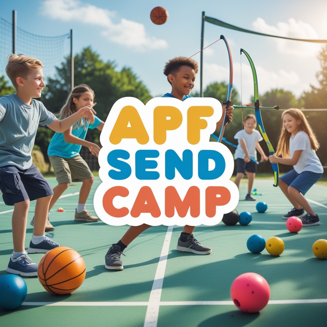 Special Needs Sports Camp.- Willen Lake block mentored by APF ACTIVITY CAMPS 