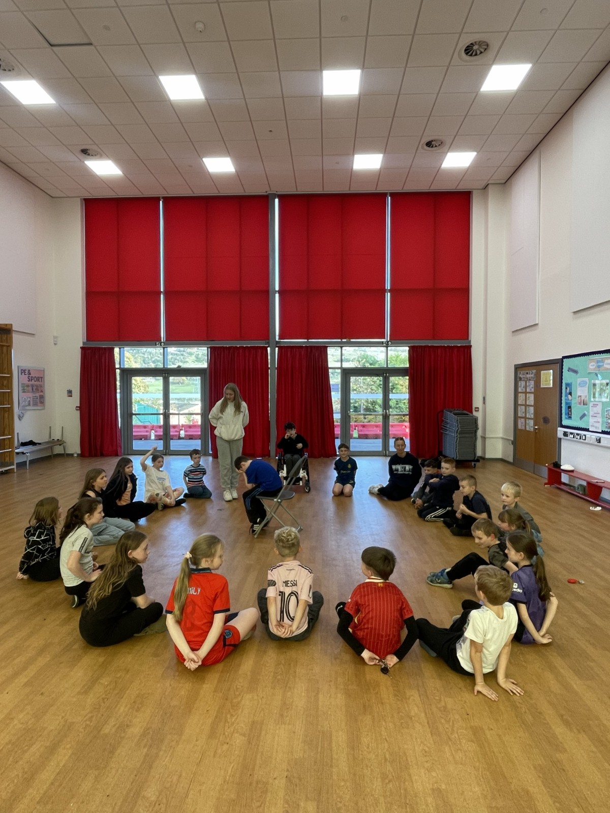Give It A Go Holiday Club at Moorside block mentored by Nurturing Creativity CIC