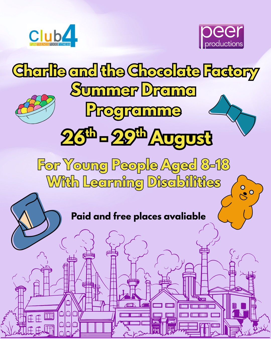 SEND Drama Camp with Peer Productions block mentored by Peer Productions