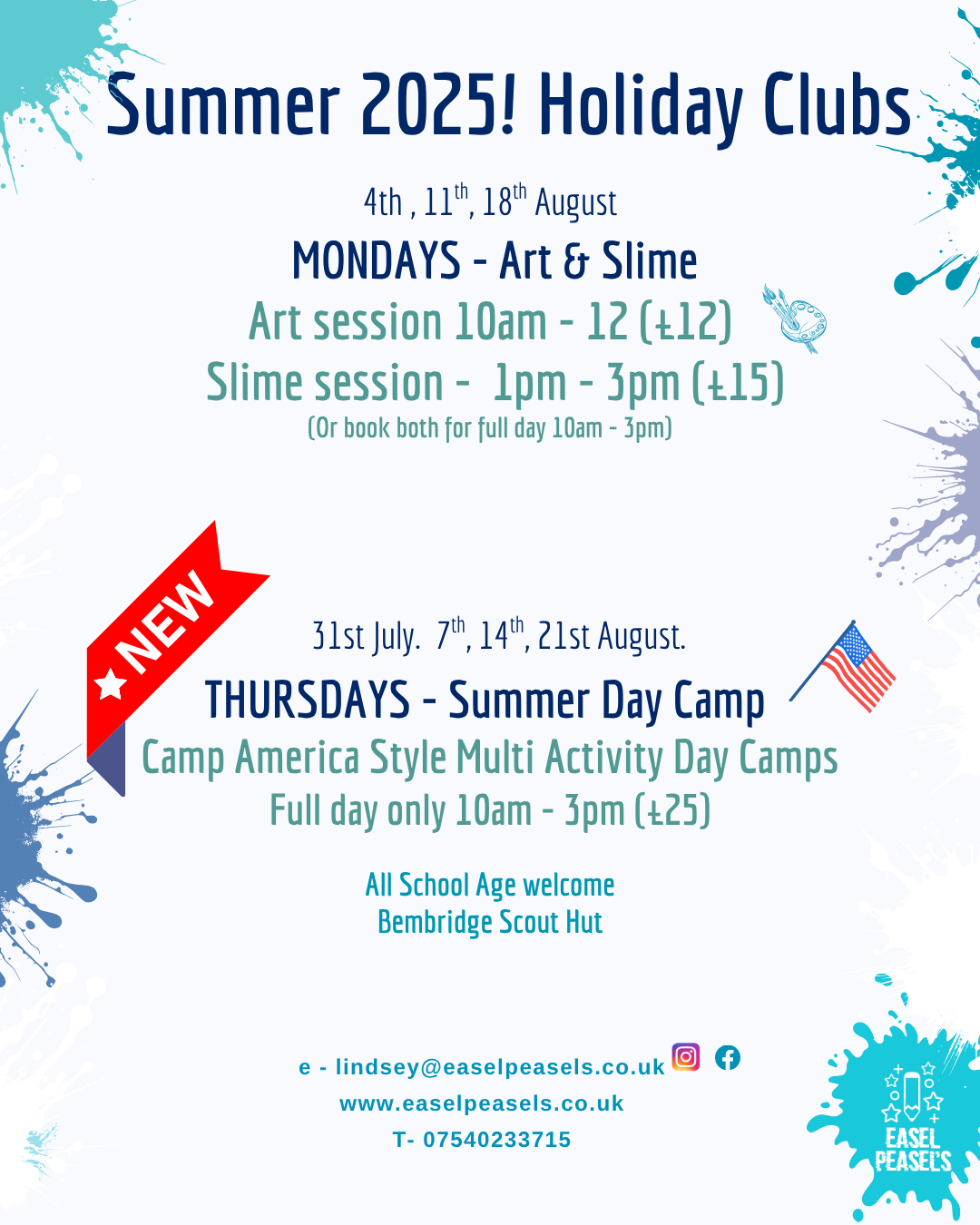 Easel Peasels Art Holiday Club Newport - image 20