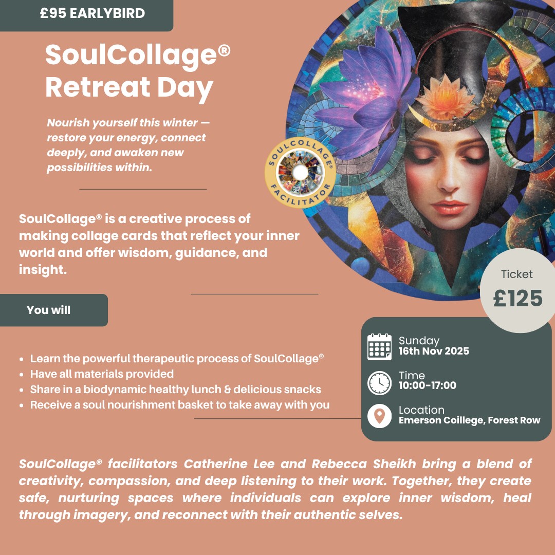 Soul Collage® Retreat Day block mentored by The Soul Weavers
