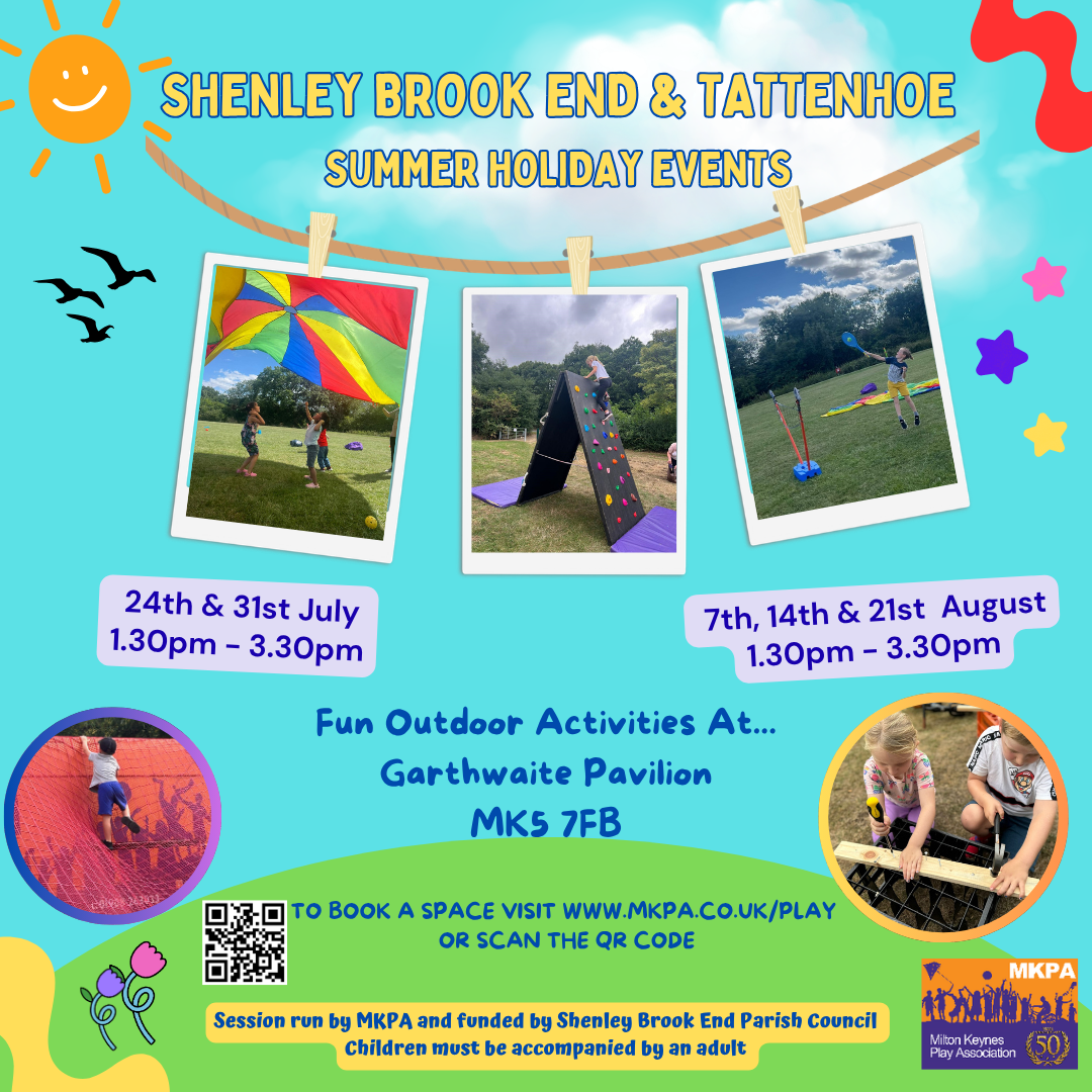 MKPA Garthwaite Pavilion SUMMER block mentored by Milton Keynes Play Association
