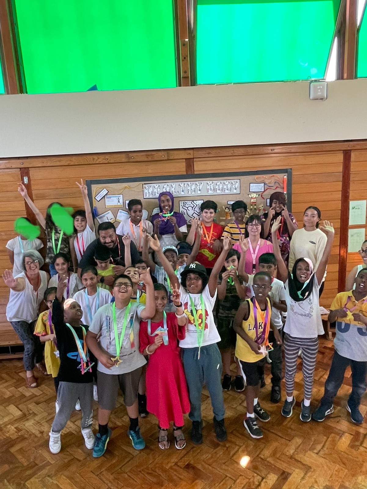 Bridge Junior School - HAF Club block mentored by Bridge Junior School HAF