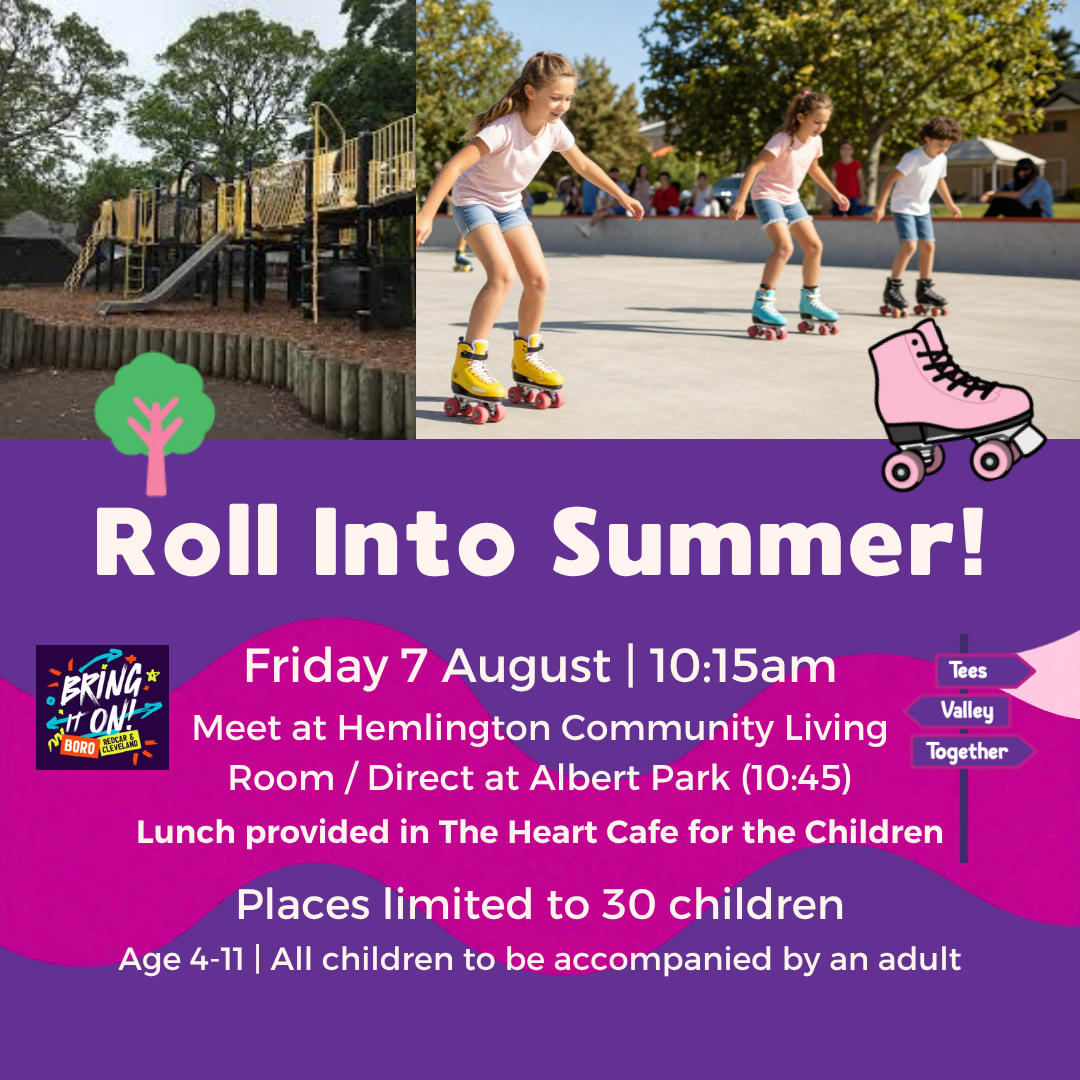 Roll into Summer block mentored by Tees Valley Together