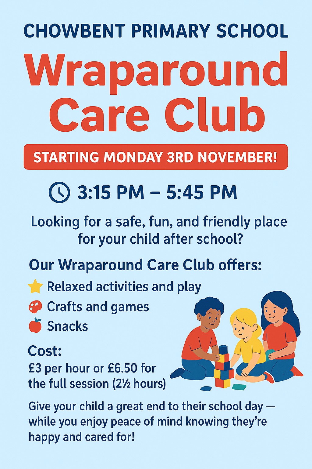 Chowbent wrap around block mentored by AF Wrap Around