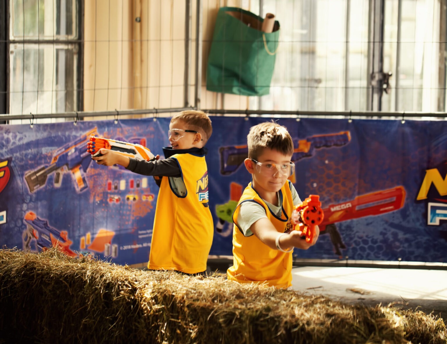 Yo! Active Nerf block mentored by Wolves Foundation