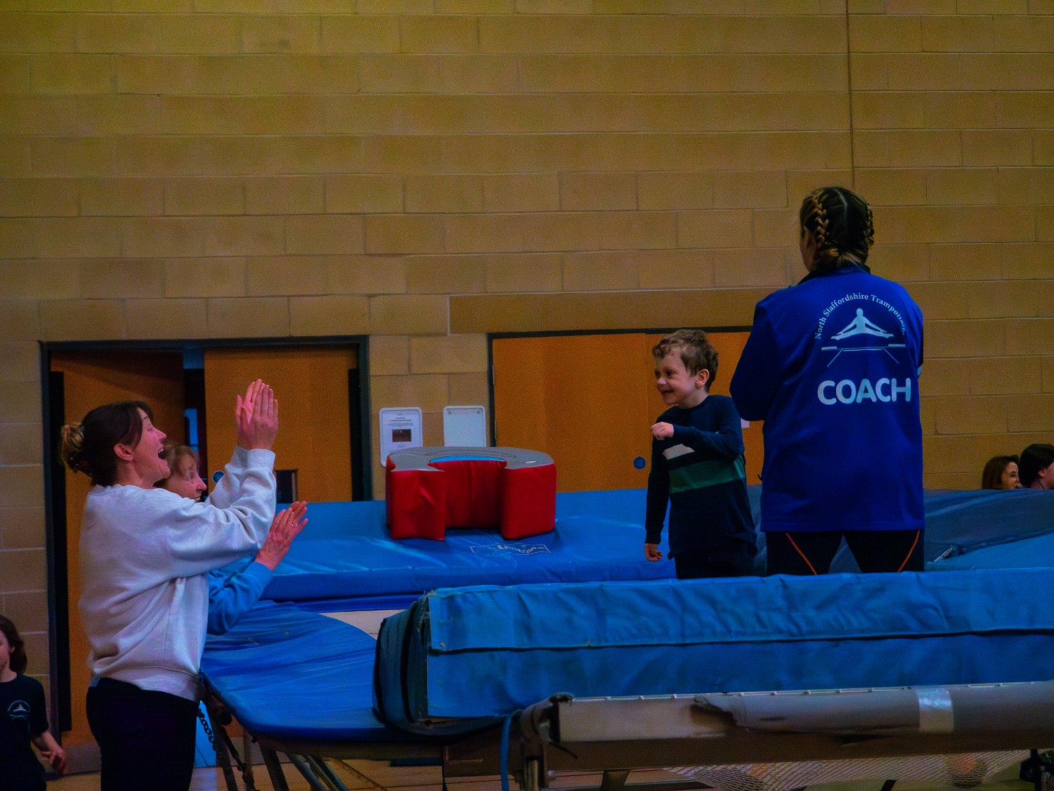 1: 1 Trampolining Session: Wallace block mentored by North Staffs Trampolining & Jump 2 It Coaching