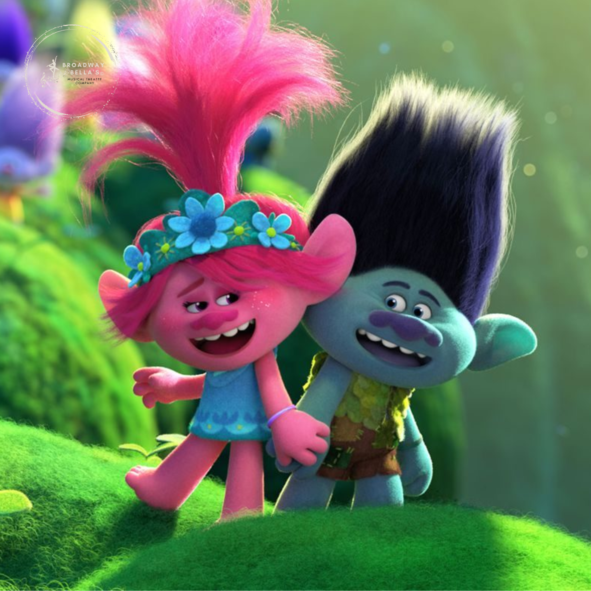 Trolls - Musical Theatre Workshop block mentored by Broadway Bella's