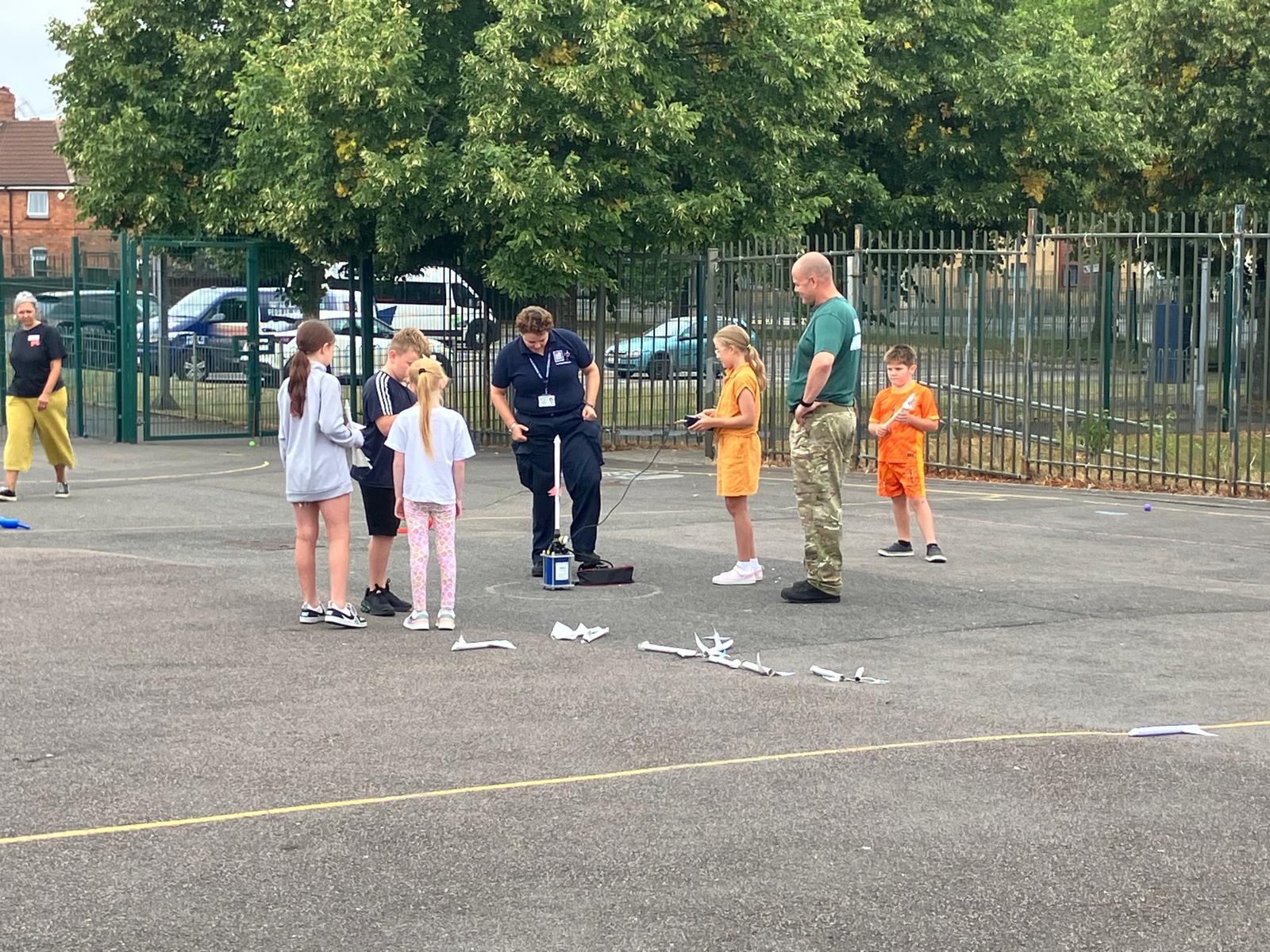 Royal Navy Day - HAF block mentored by Oasis Hub South Bristol