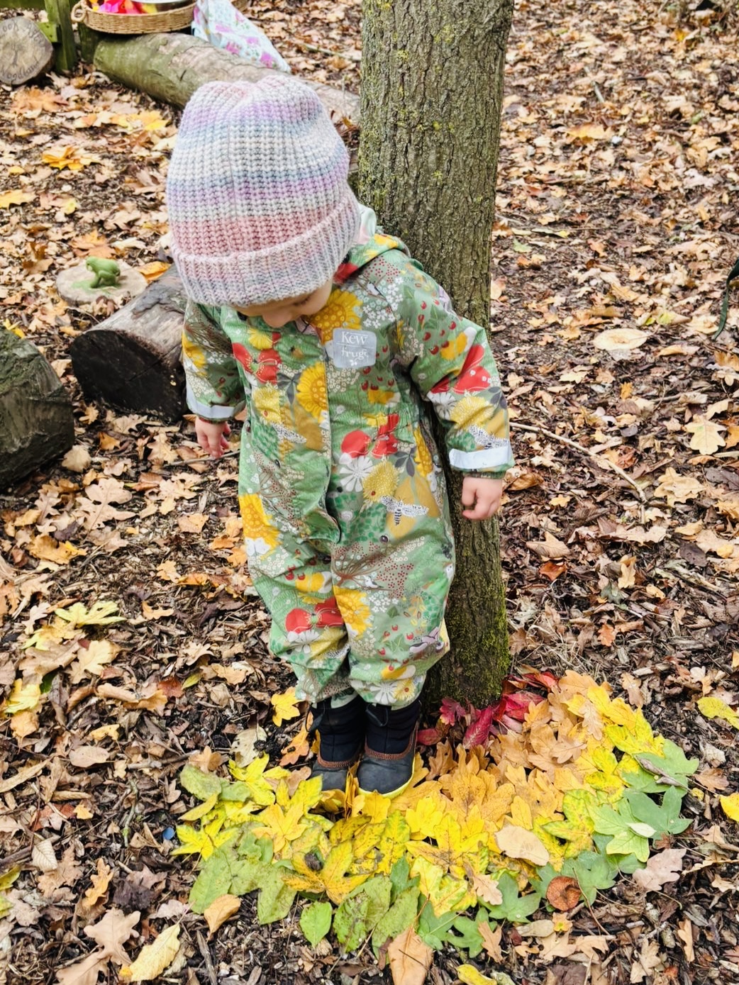 Little Woodies block mentored by Charlotte Atkinson