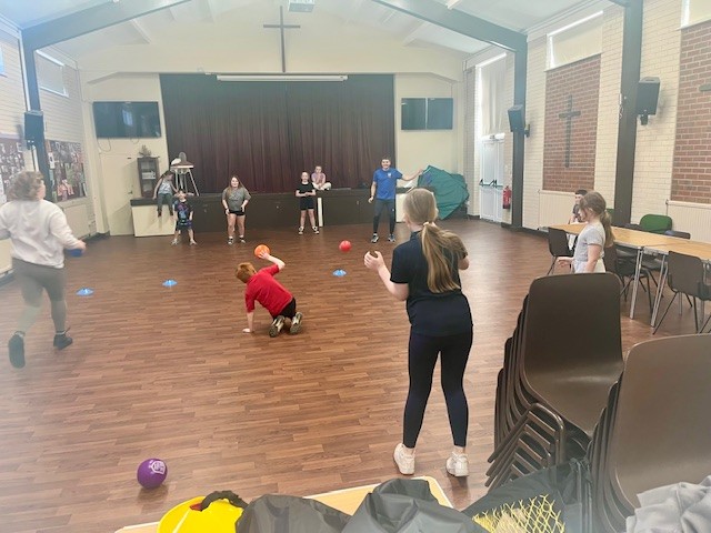 TCSCIC Holiday session Leek block mentored by Transform communities staffordshire cic
