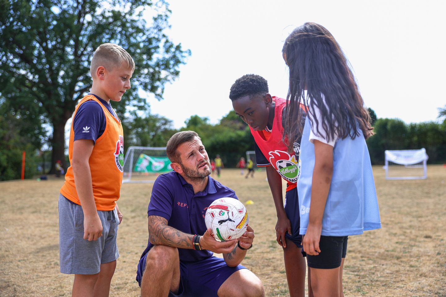 Luton Town Community Trust Holiday Camps block mentored by Luton Town FC Community Trust