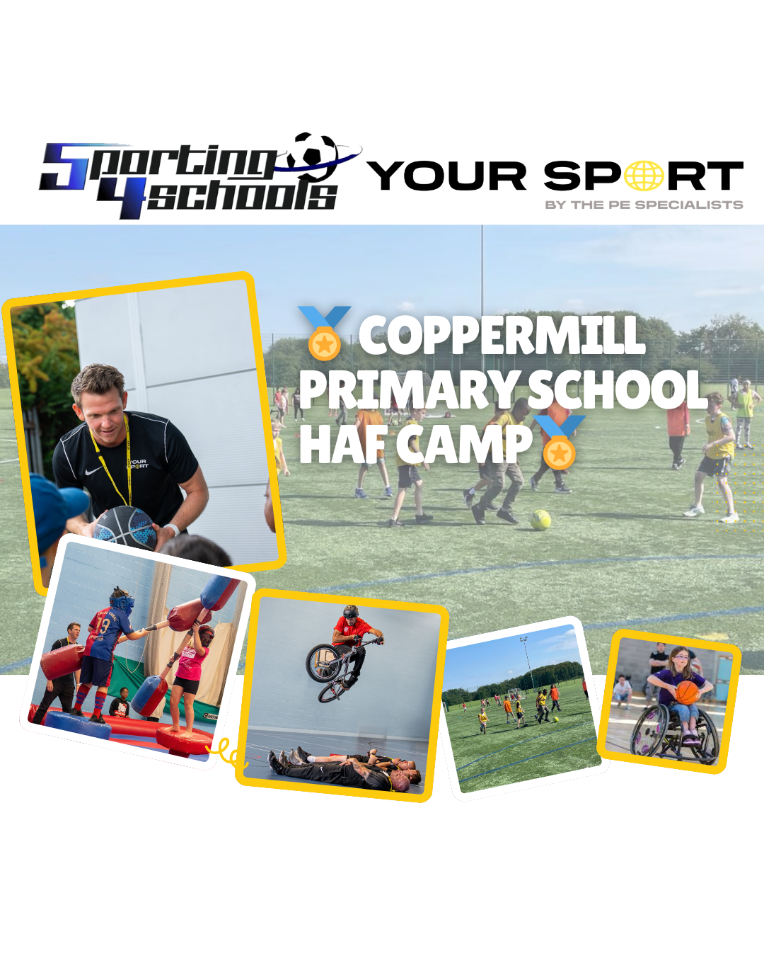 Your Sport Multi Activities HAF Camp! block mentored by Your Sport