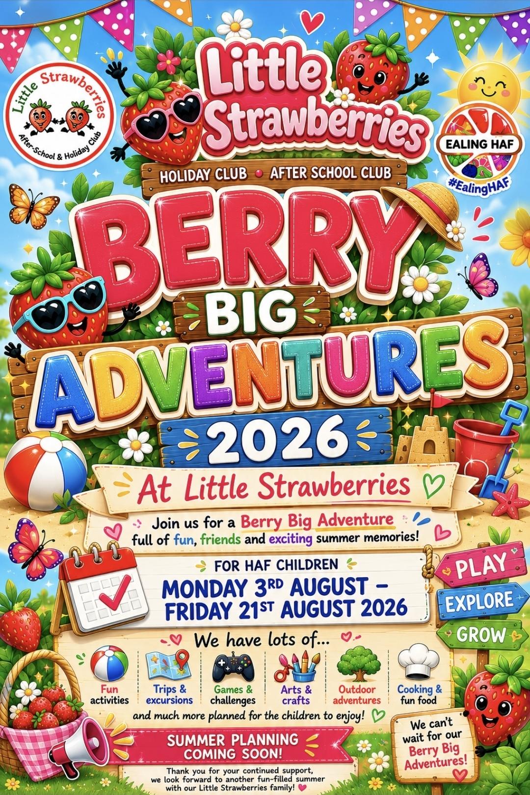 Little Strawberries Adventure block mentored by Little Strawberries