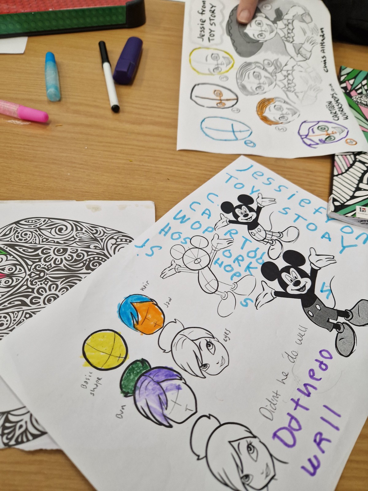 Kindi Famili | Cartoon workshop! block mentored by Project Indi