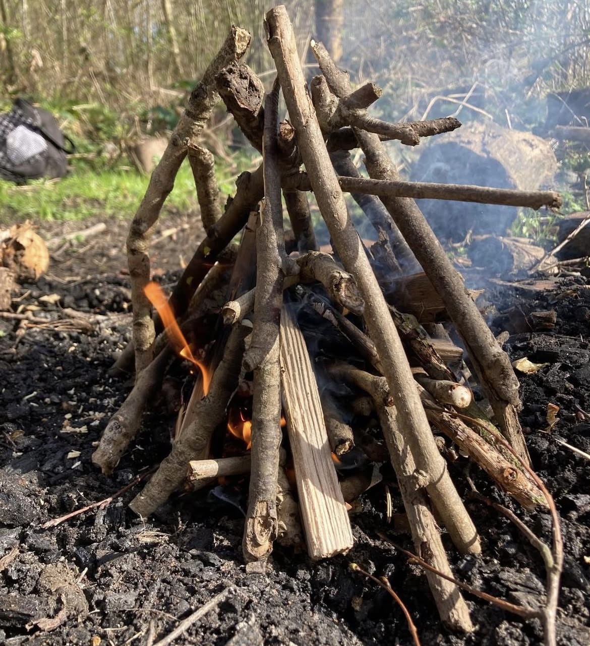 Outdoor-Ambition Summer Bushcraft block mentored by Outdoor-Ambition Ltd - Bushcraft